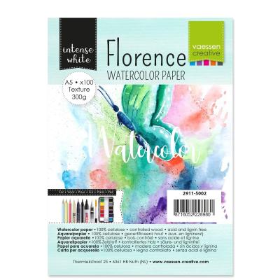 Vaessen Creative Florence - Aquarellpapier Texture Intense White